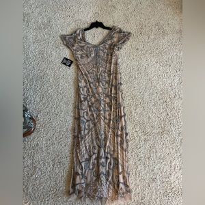 BRAND NEW Pisarro Nights Beaded Dress